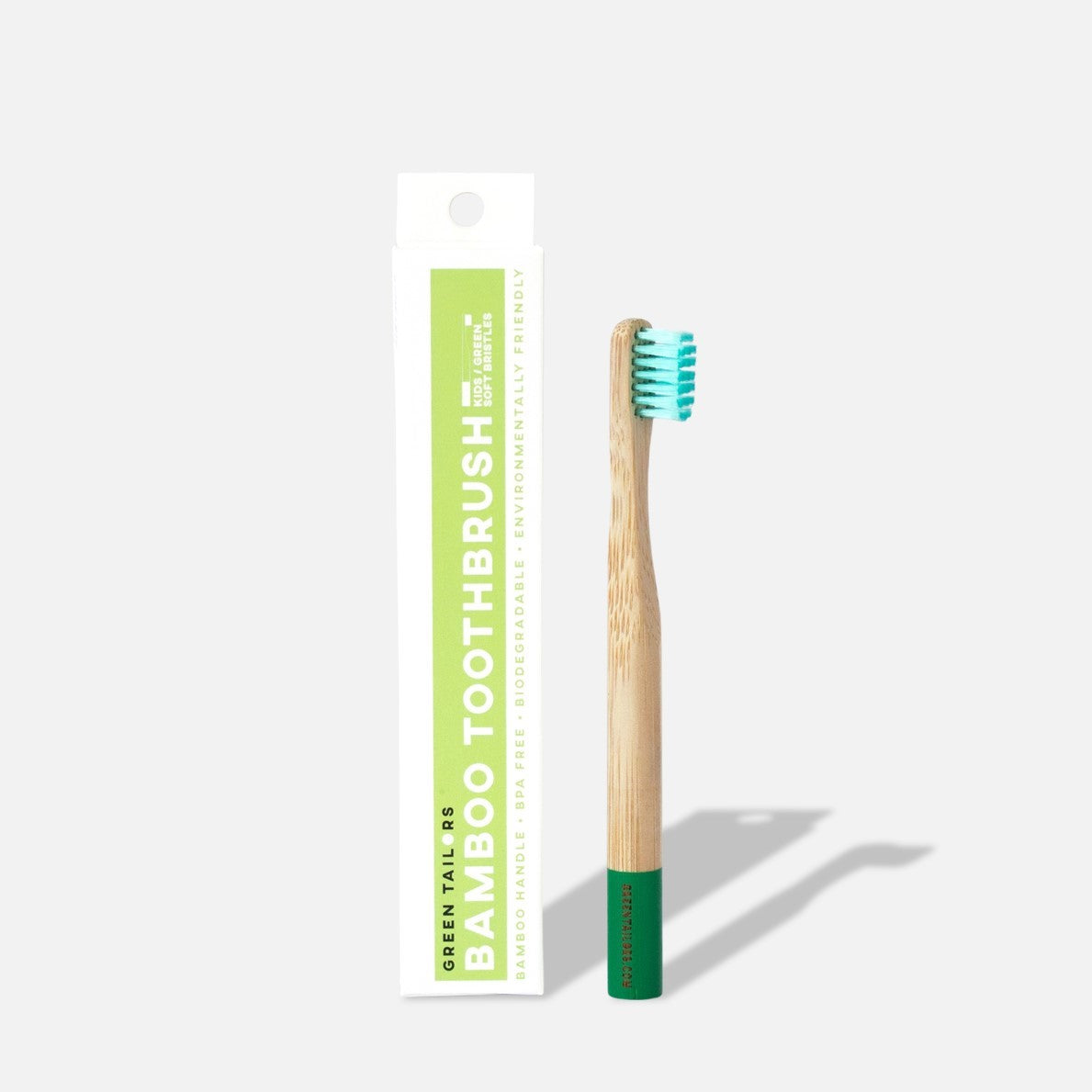 BAMBOO TOOTHBRUSH | Kid | Green | Soft bristles