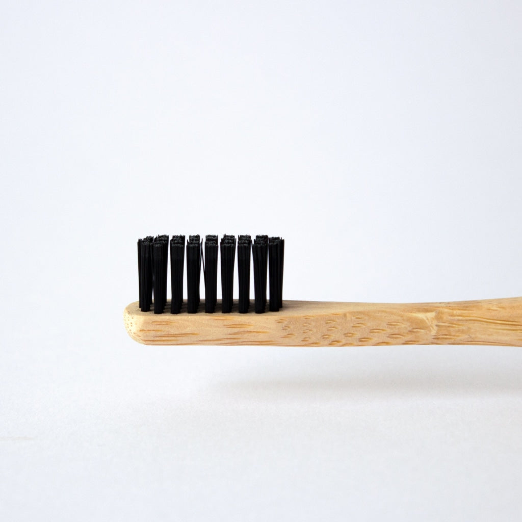 Bamboo Toothbrush | Adult Black Medium Bristles