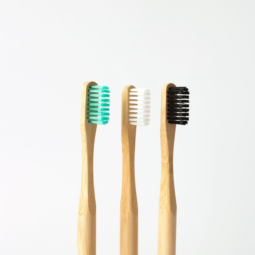 Bamboo Toothbrush | Adult Black Medium Bristles