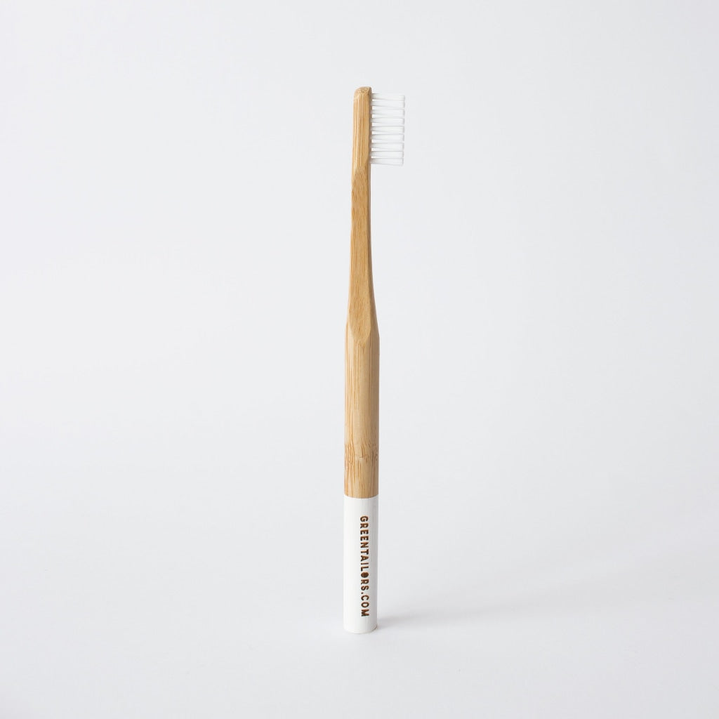 Bamboo Toothbrush | Adult White Soft Bristles