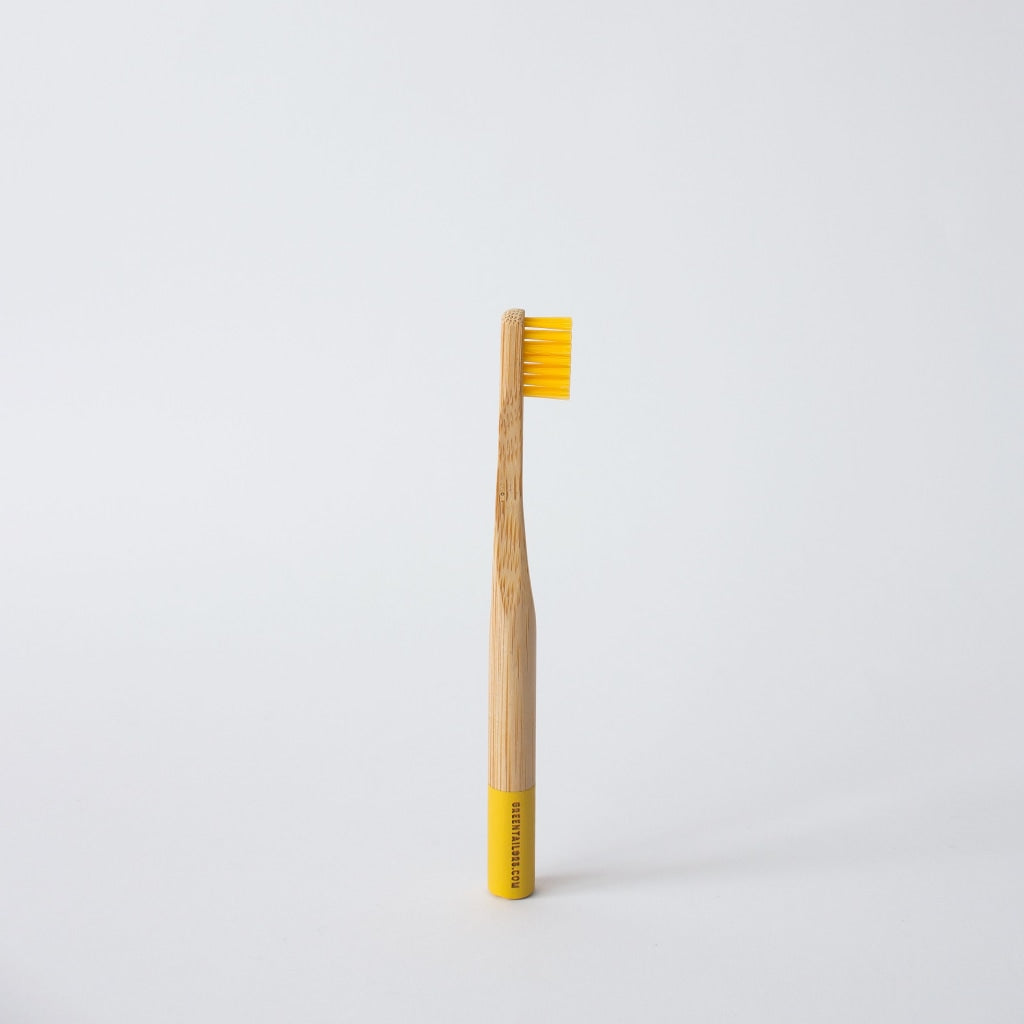 Bamboo Toothbrush | Kid Yellow Soft Bristles