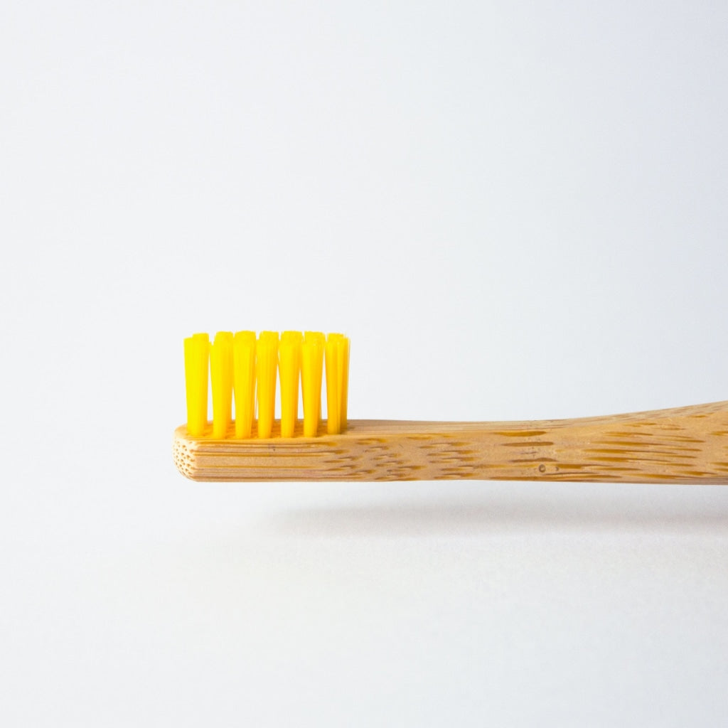 Bamboo Toothbrush | Kid Yellow Soft Bristles